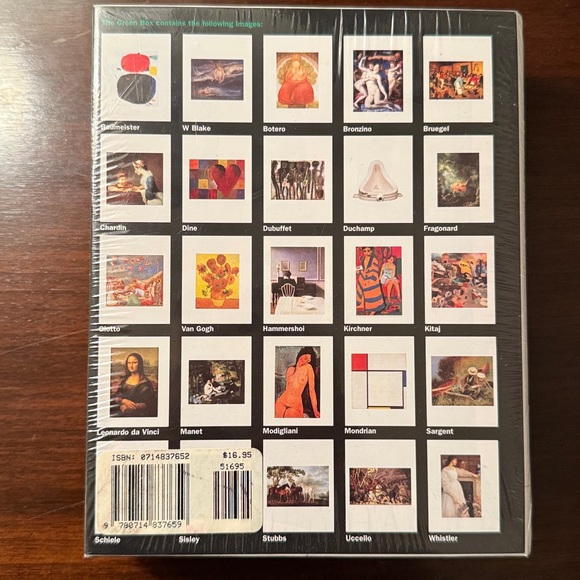 THE ART BOX by PHAIDON Green Box of 25 greeting cards images from The Art Book - Picture 2 of 6